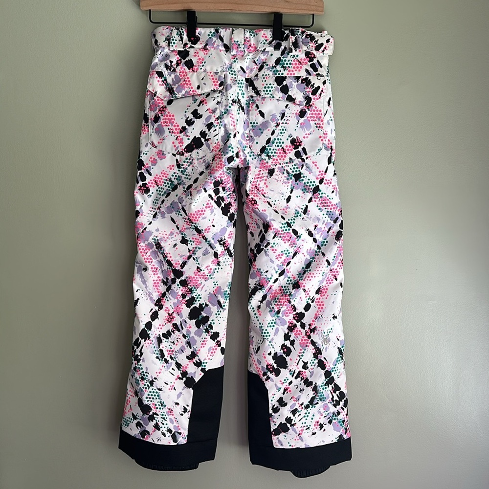 Spyder Kids Multicolor Patterned Snow Pants